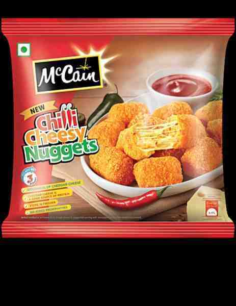 CHILLI CHEESY NUGGETS  400 gm